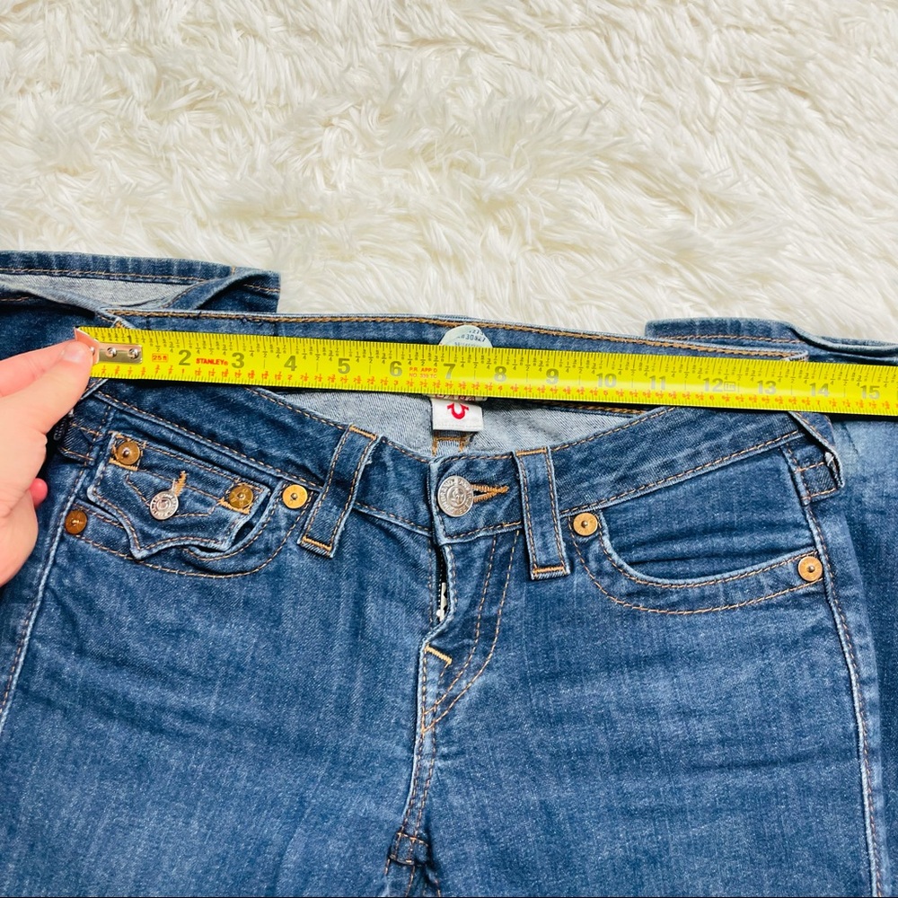 True Religion Hi-Rise Boot cut Jeans. - Picture 4 of 7